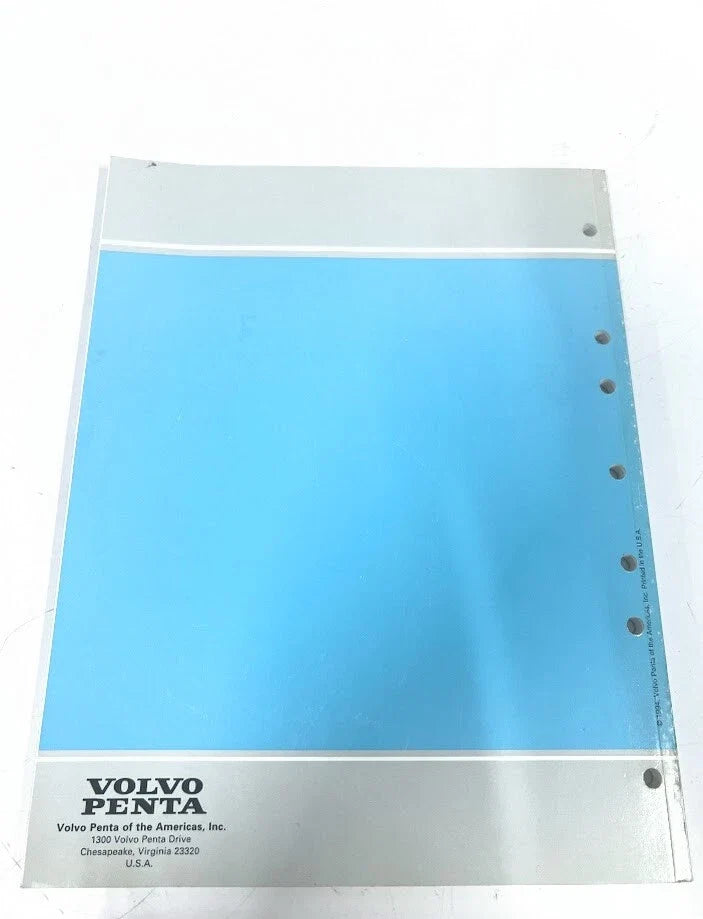 Workshop Manual for Volvo Penta MD Models (1994) - 7796457-5