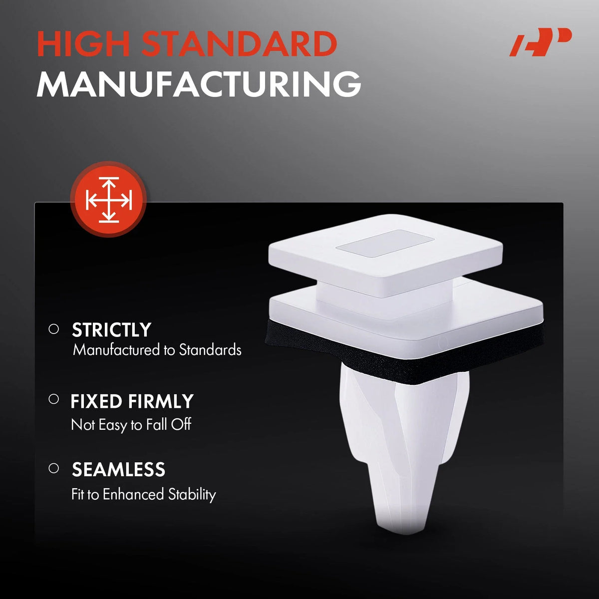 Floor Retainer Clips for Honda Rocker Pillars - 50 Pack