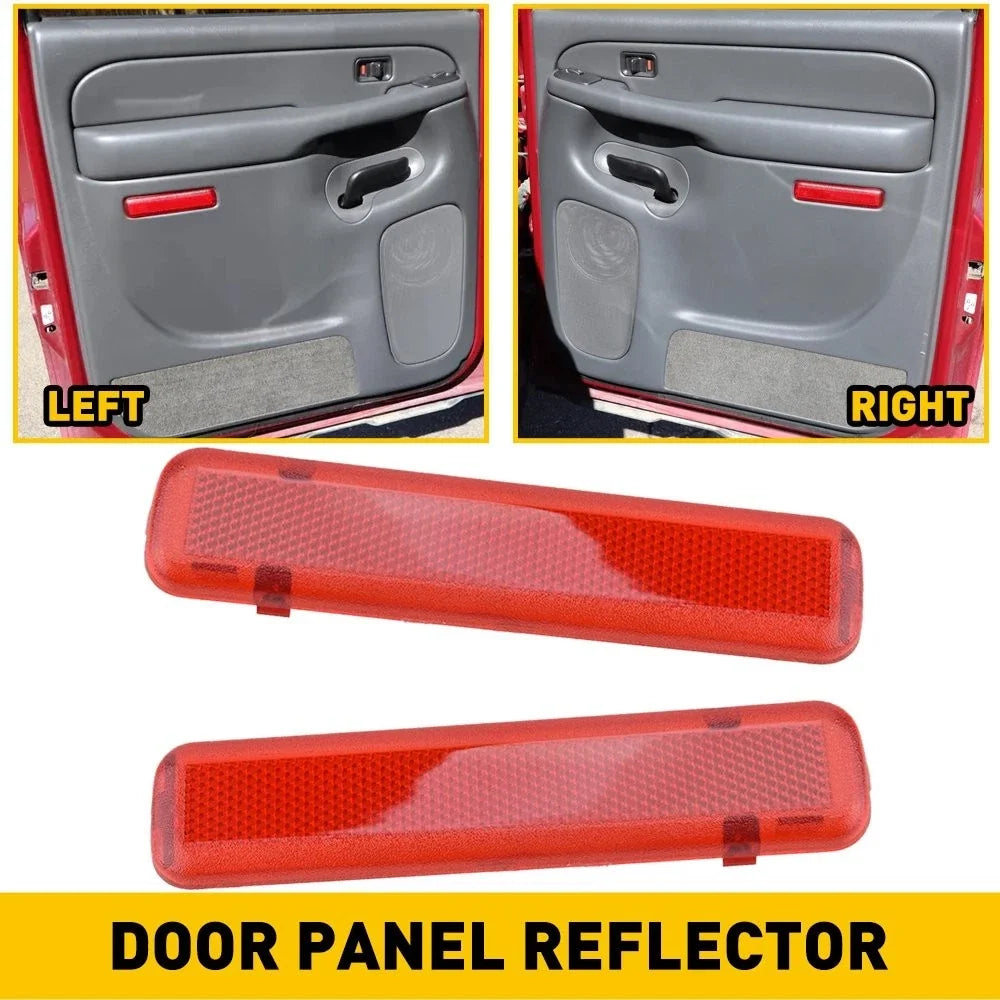Interior Reflector Light Lens Set for GMC Sierra 2500 2003-2006