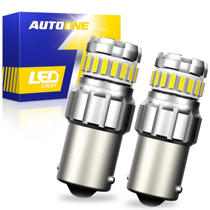 2 Pack 1156 LED Reverse Light Bulbs 1200 Lumens 6500K for Autoone