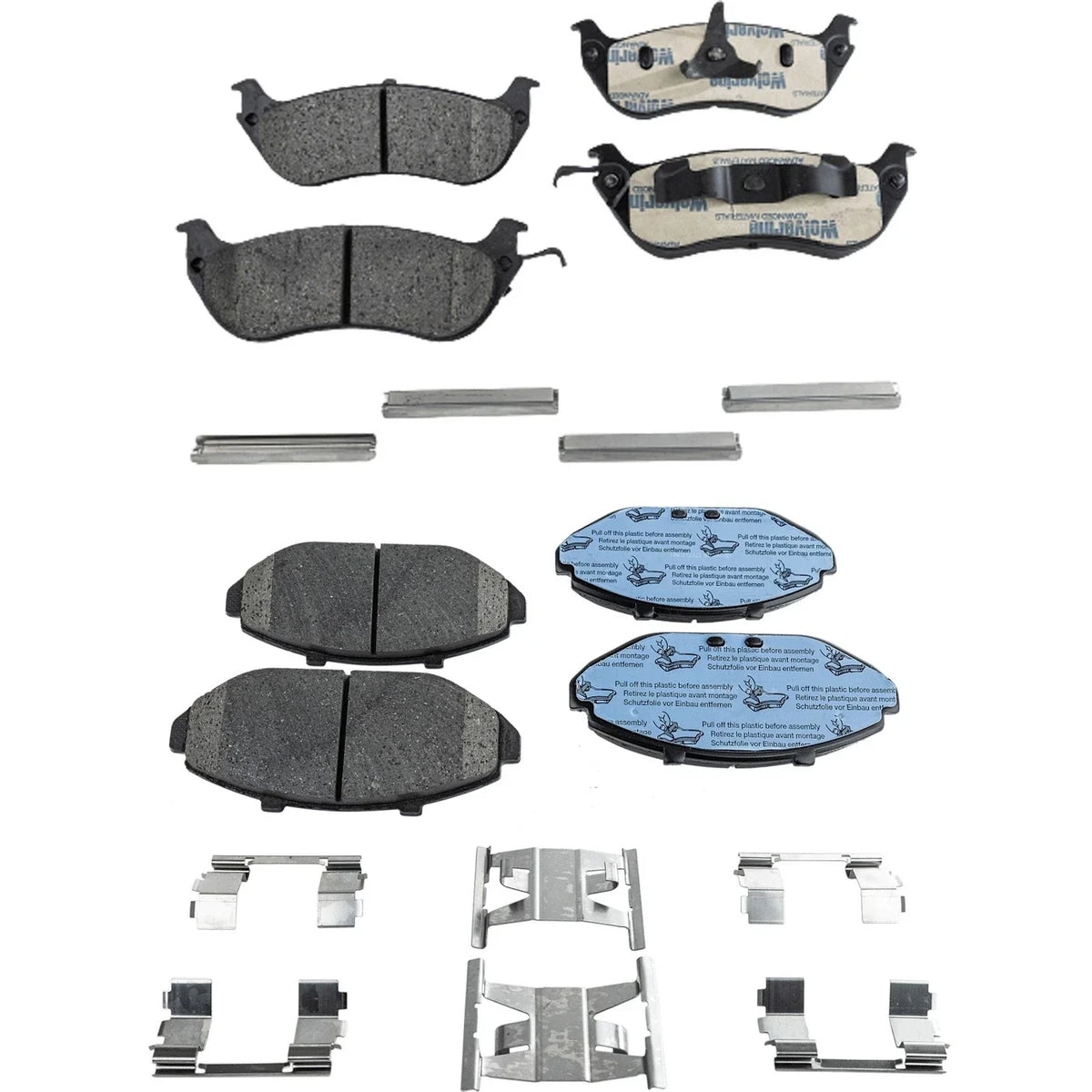 1998-2002 Brake Pad Set for Mercury Grand Marquis