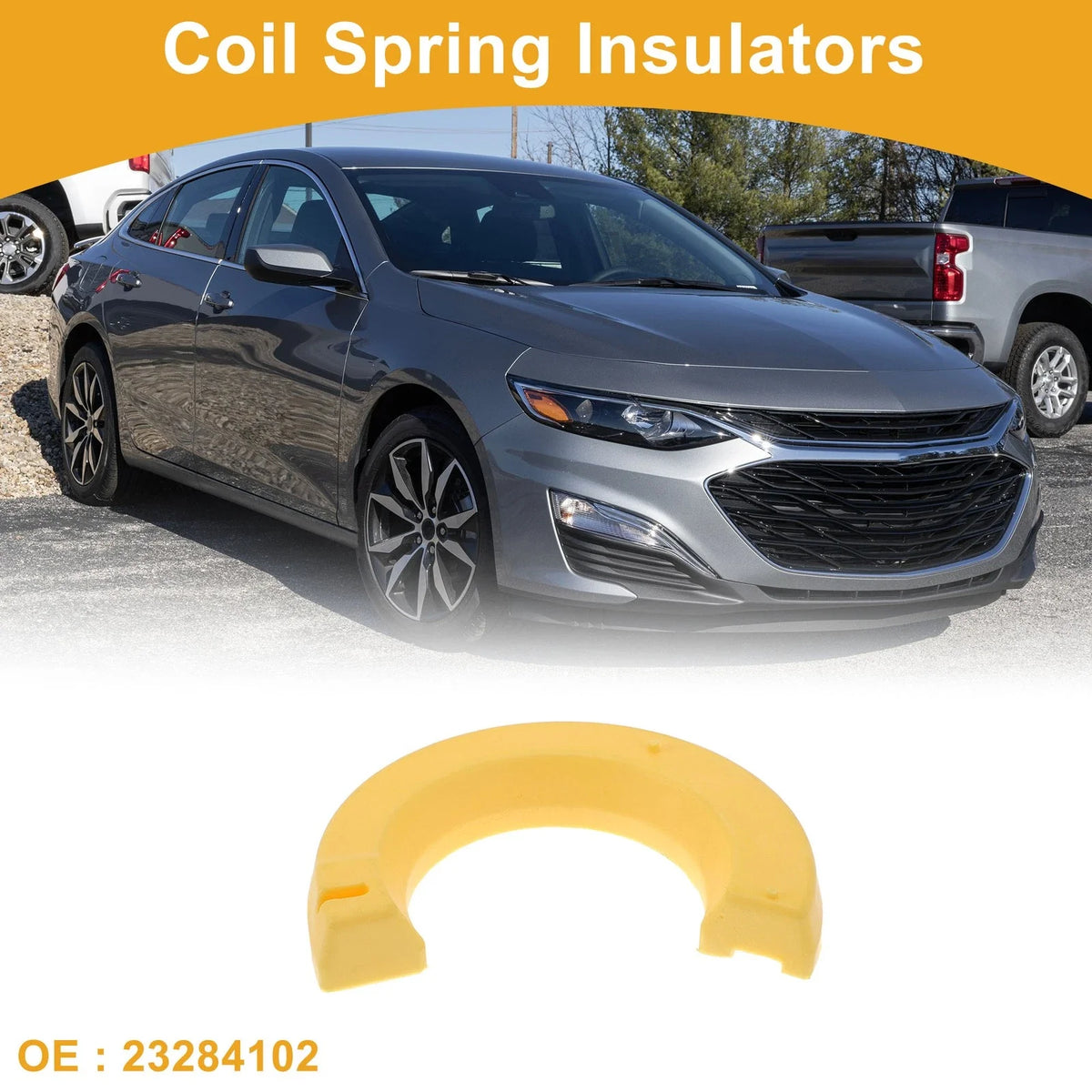 Front Lower Coil Spring Insulators No.23284102 for Chevrolet Malibu (2016–2025)