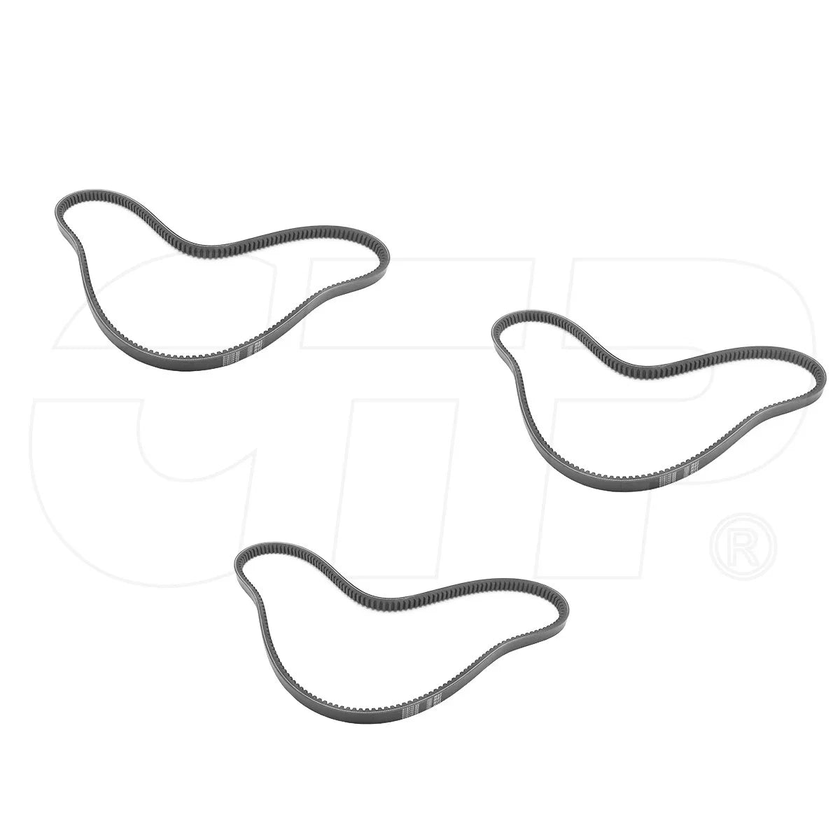 Set of 3 V-Belts for Komatsu Models (04122-22575)