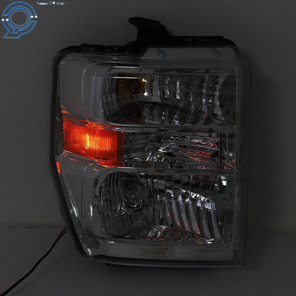Set of 2 Headlights for Ford Econoline Van E150-E450 (2008–2014)