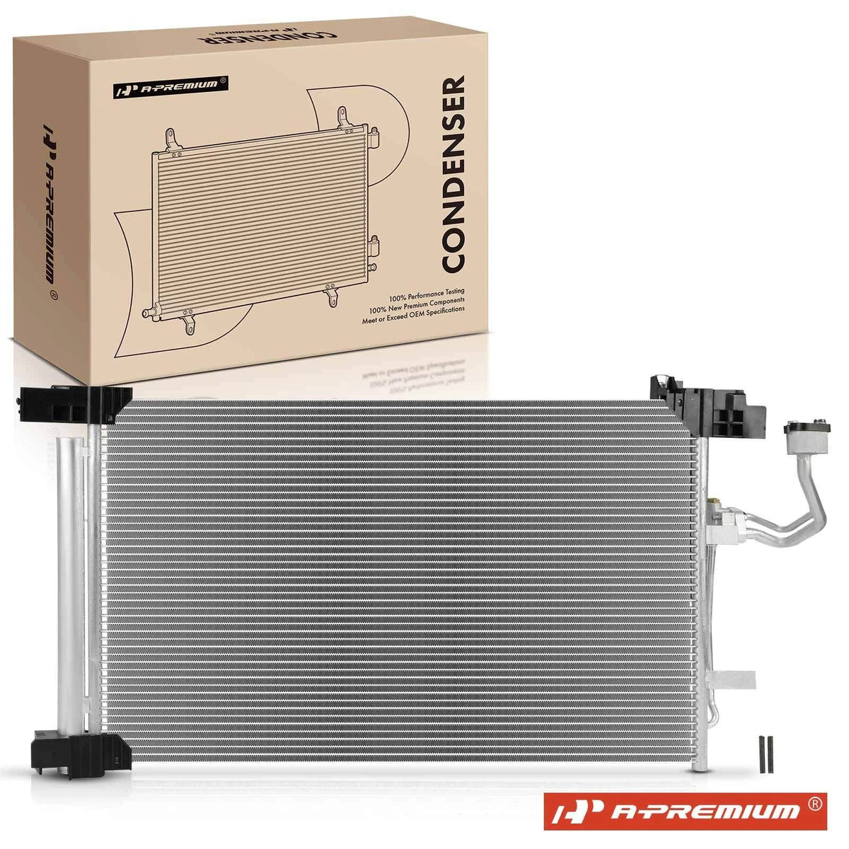 A/C Condenser with Receiver Drier for Nissan Altima
