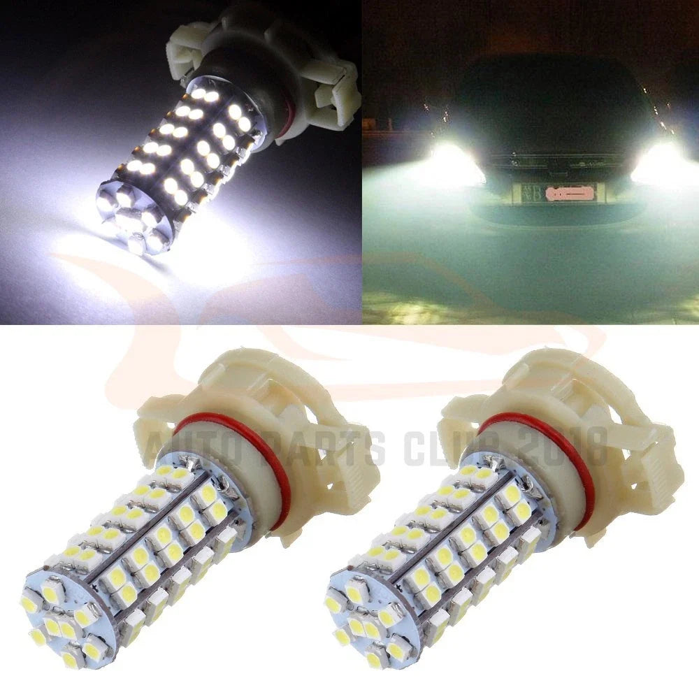 2X H16 5202 LED Bulbs for Fog Driving Light (Fits Various Models)
