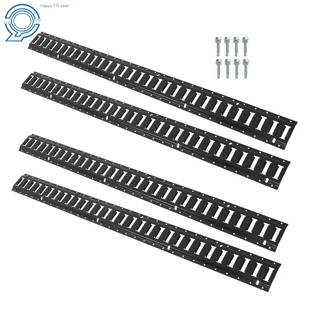 Set of 4 E-Track Tie-Down Rails for Various Models