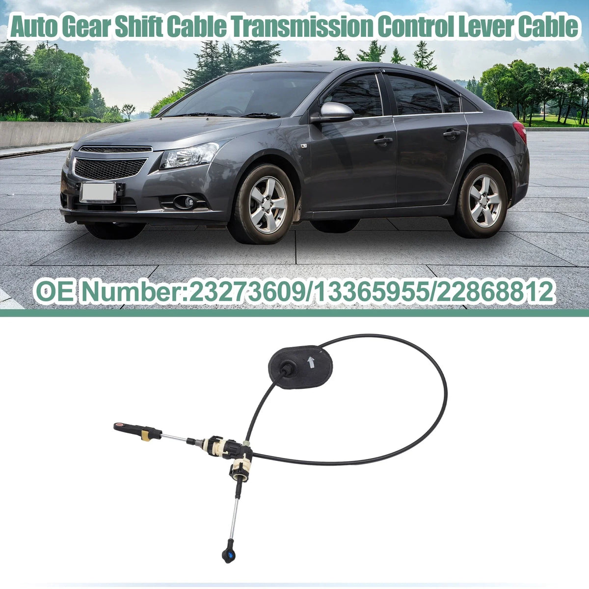Auto Transmission Control Lever Cable for Chevrolet Cruze (2011–2016)