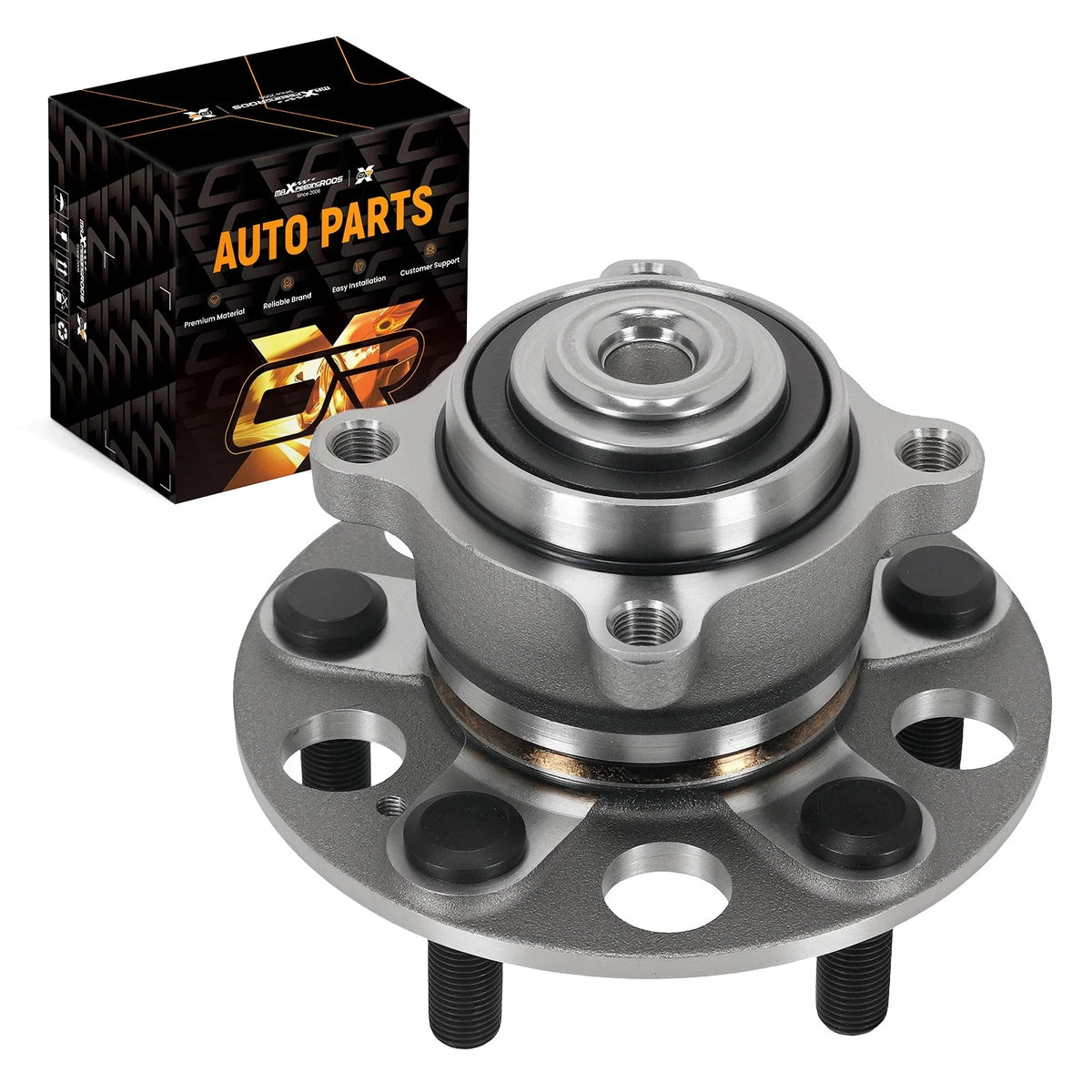 Set of 2 Rear Wheel Hub Bearing Assemblies for Acura TL (2009–2014)