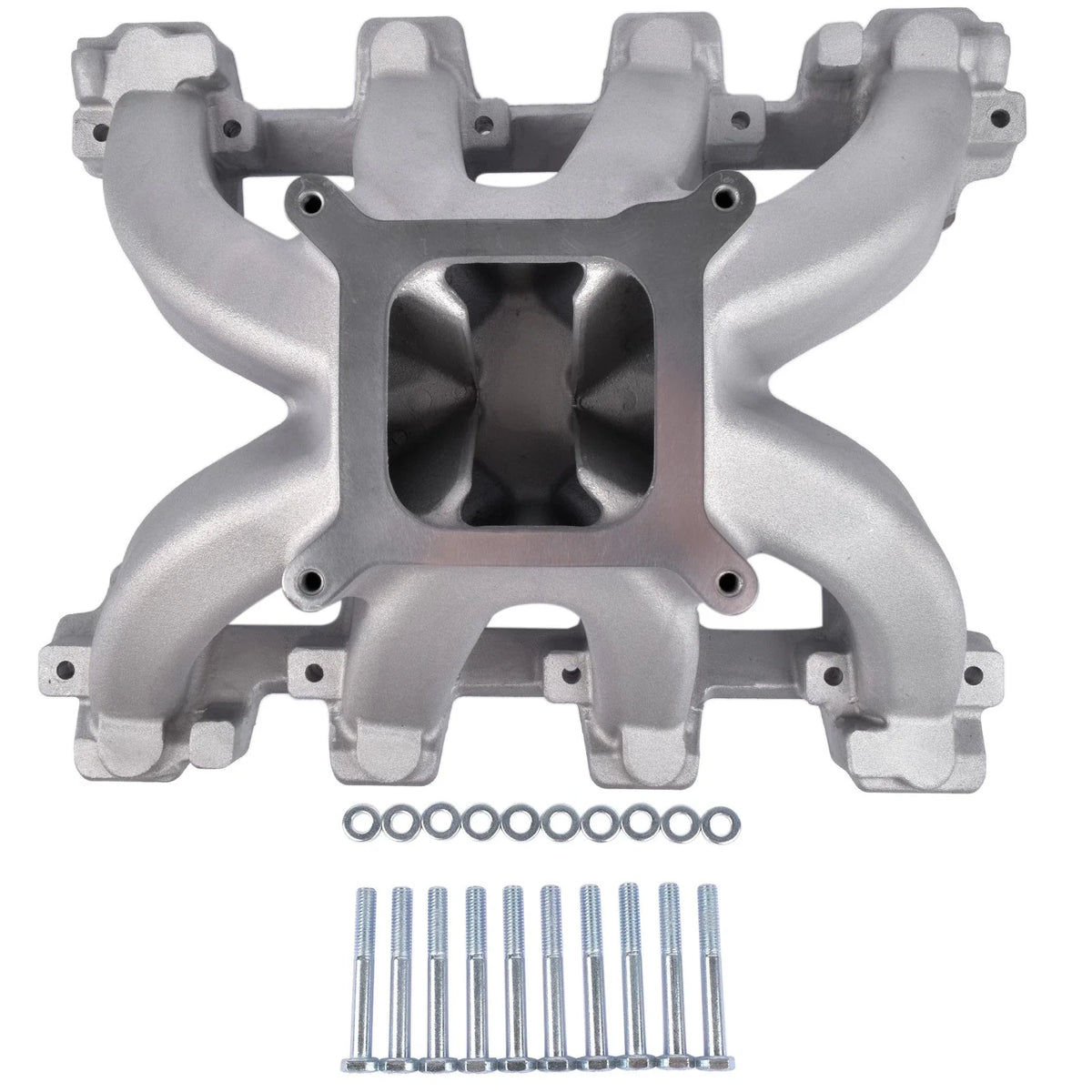 Intake Manifold, Aluminum Cathedral Single Plane for Gen III LS1/LS2