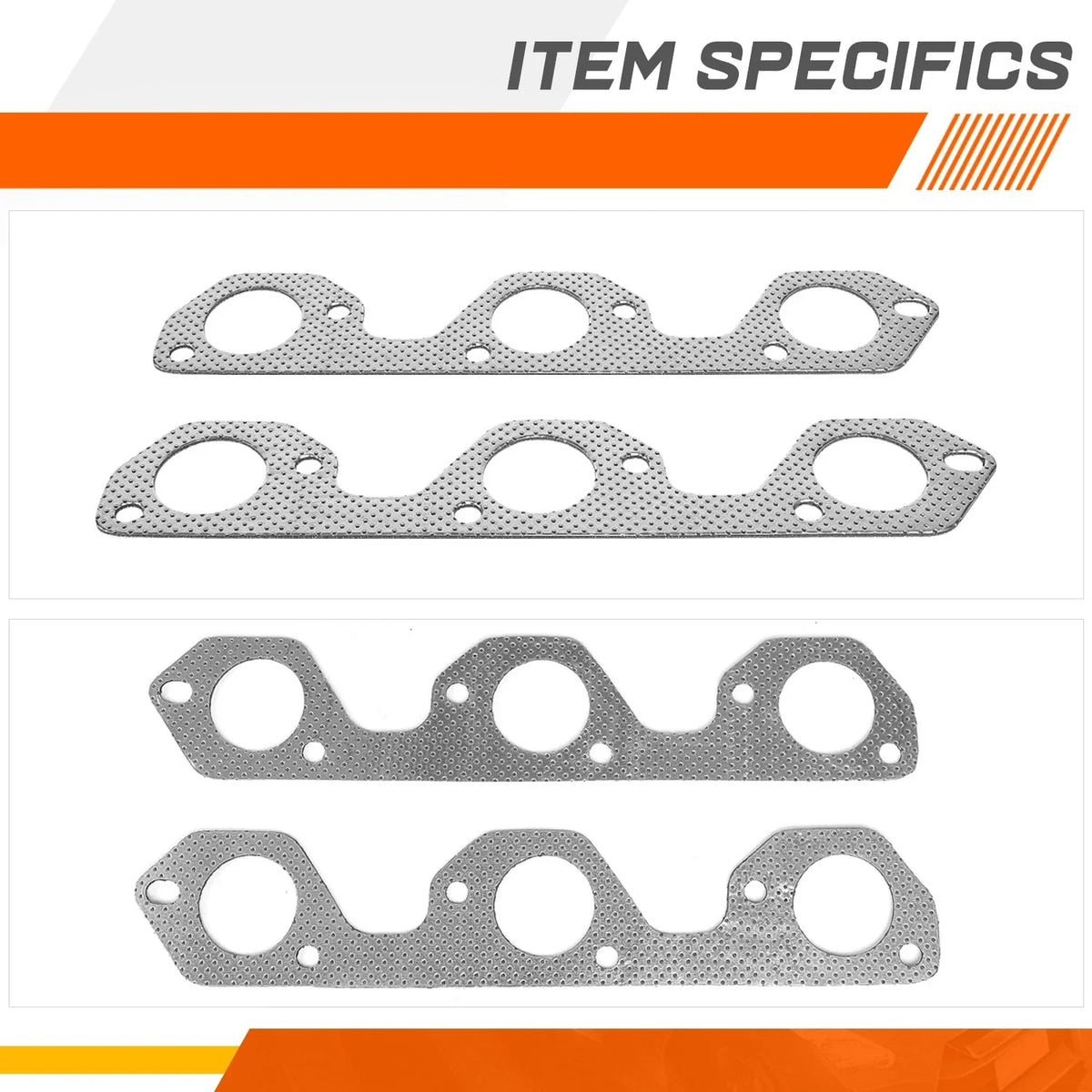 Exhaust Header Piping Manifold Gasket for Jeep Wrangler (2007–2011)