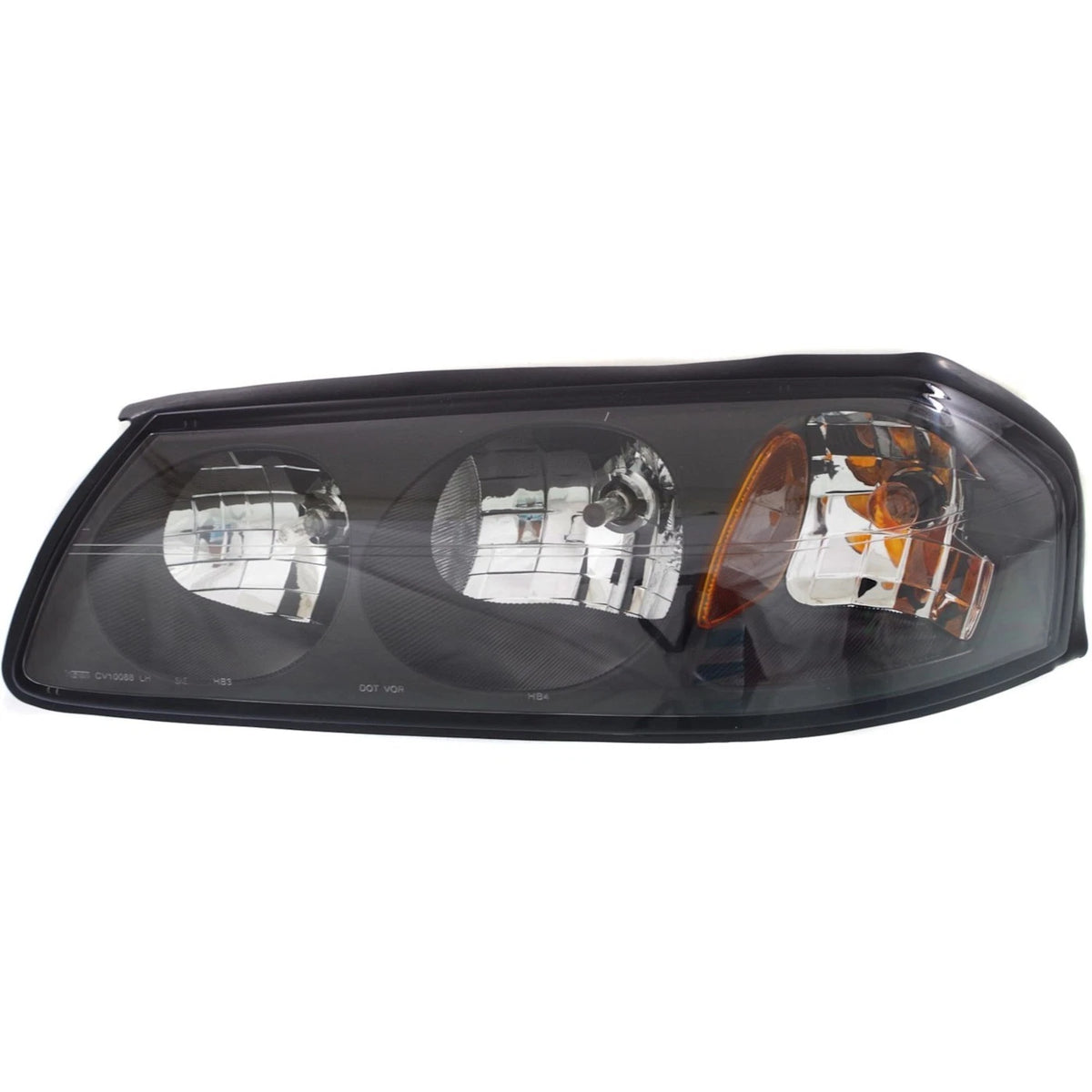 Headlight Set of 2 for Chevrolet Impala (2004–2005) with Bulb