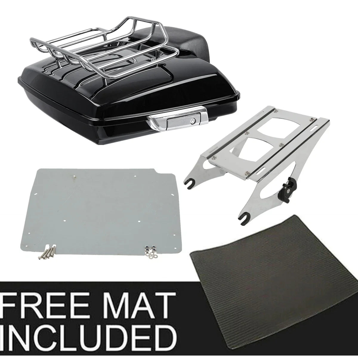 Trunk Rack Plate Pad for 2014-2023 Harley Touring