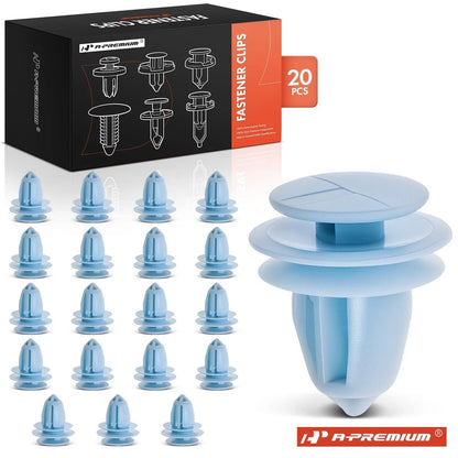 20x Nylon Door Panel Trim Clips for Honda
