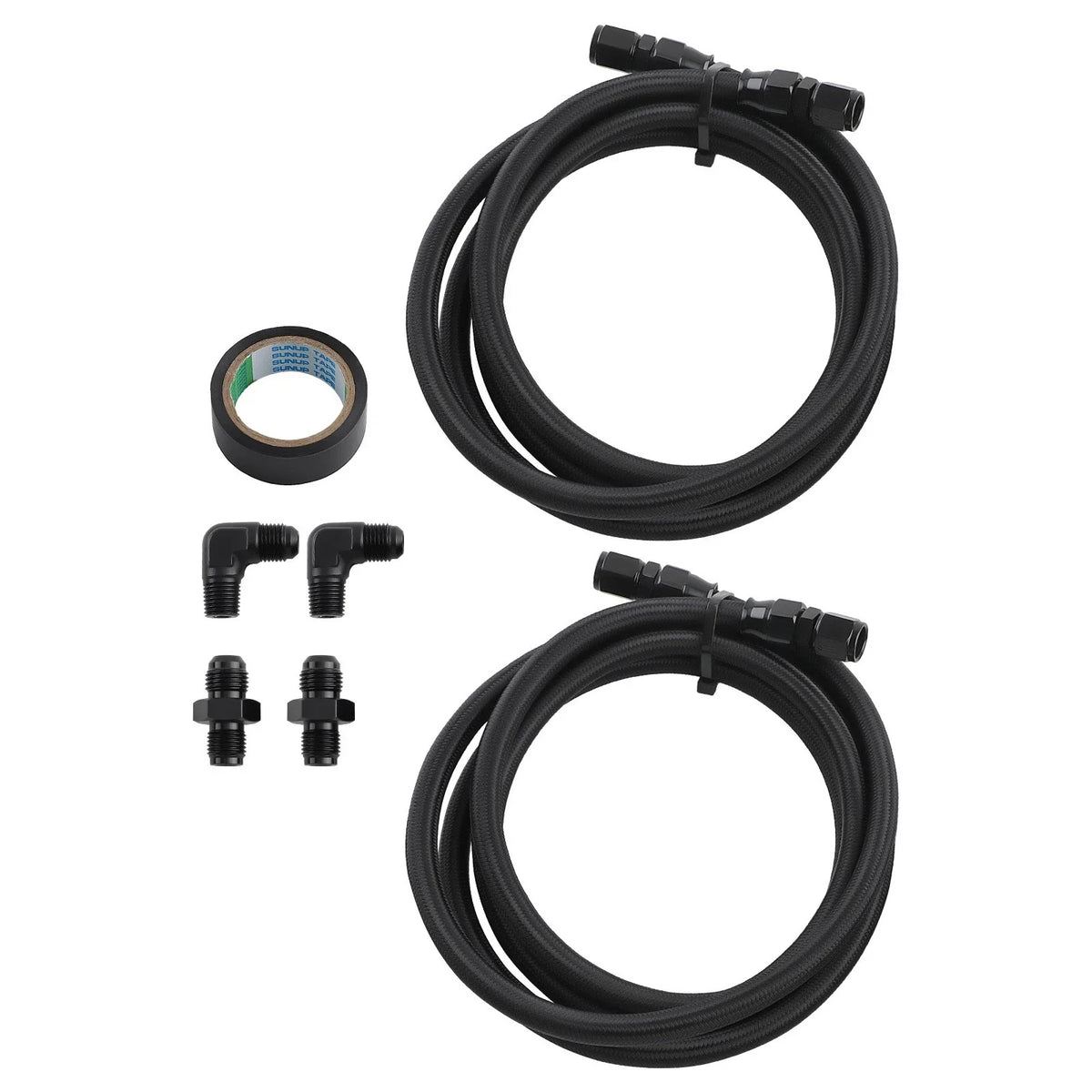 Cooler Hose Line Kit for GM 4L60E 4L65E 700R4 TH350 TH400 (1982–2002)