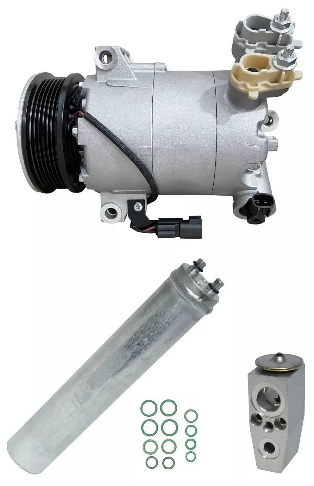 AC Compressor Kit Replacement for Ford Focus 1.0L Turbo (2017–2018)