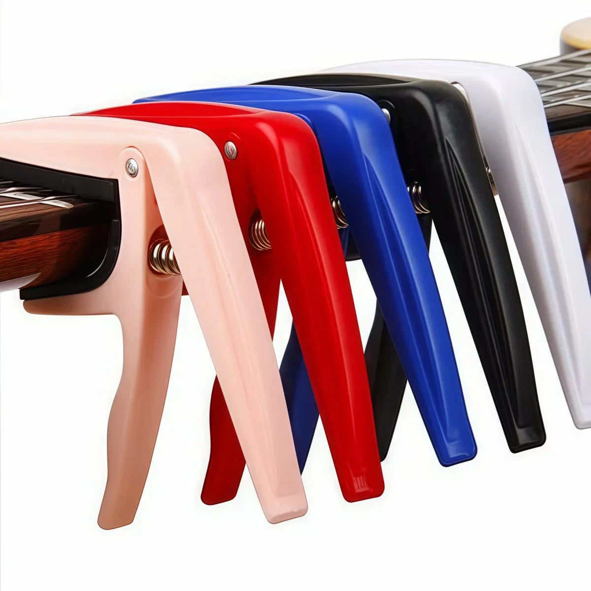 Zinc Alloy Capo with String Puller for Ukulele – 6 Color Choices