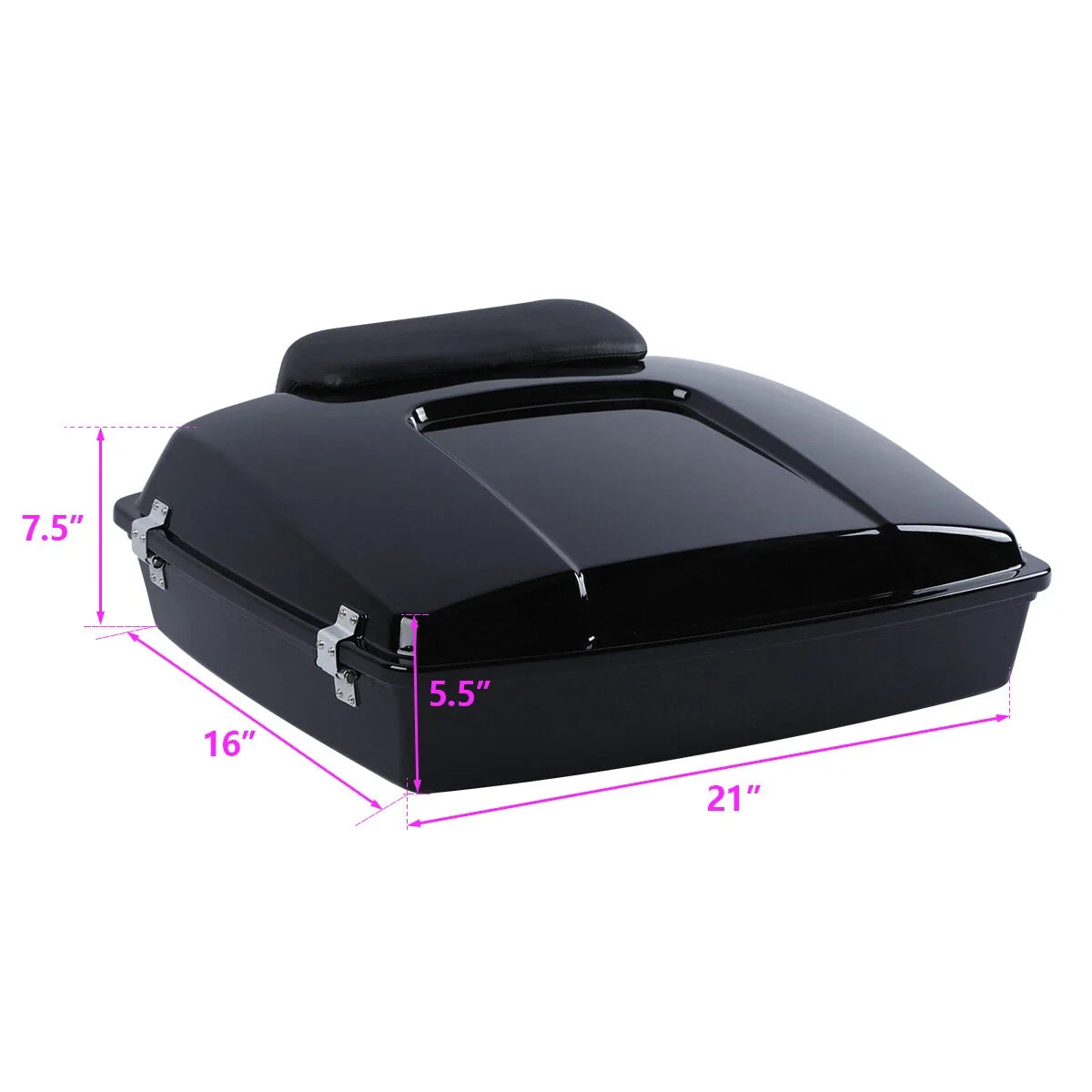 4 Point Docking Hardware & Trunk Backrest for Harley Touring (2009–2013)