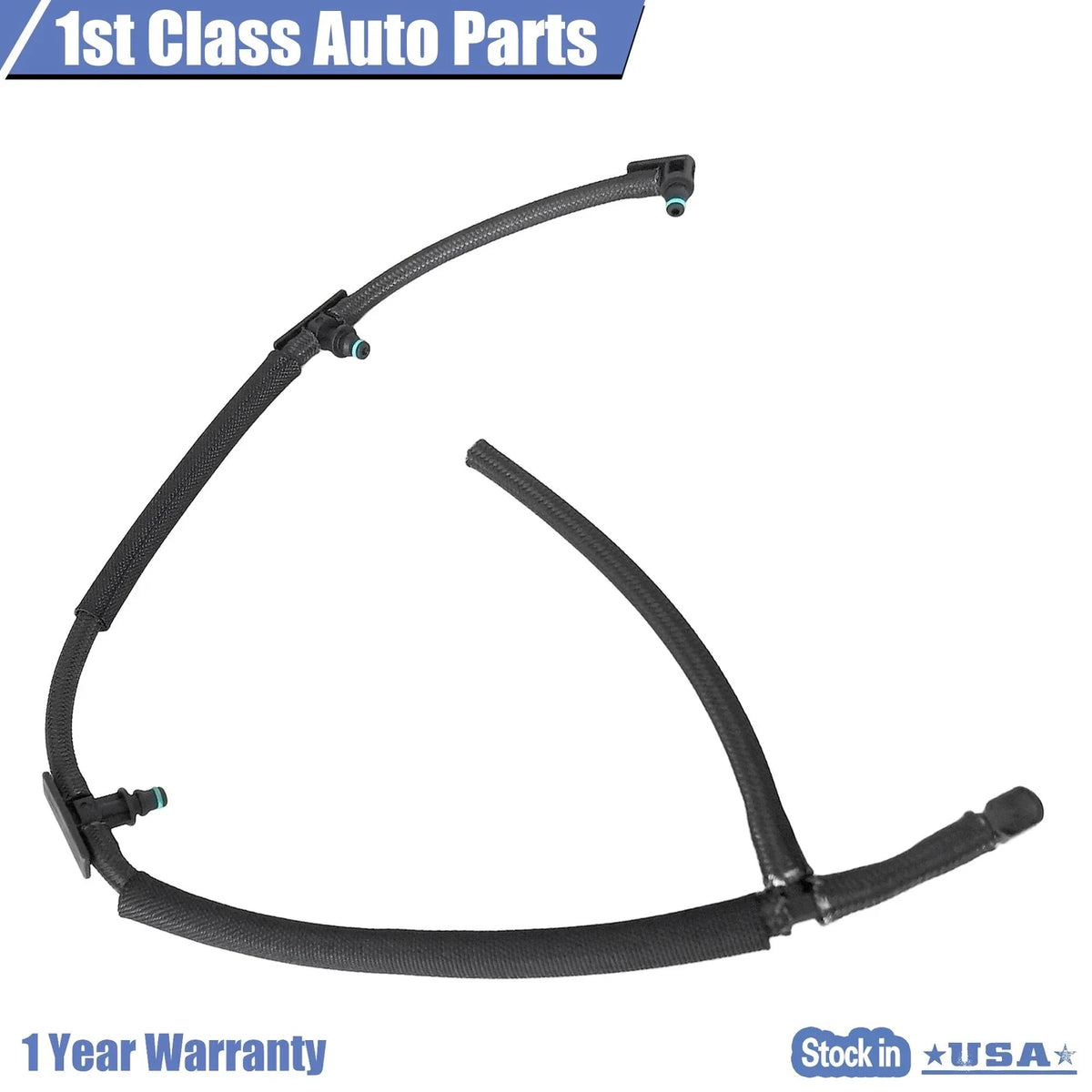 Fuel Injector Return Line Left Side for Chevrolet Silverado 2500 HD (2007–2014)