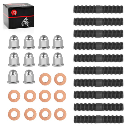 Head Studs Kit with Nuts & Washers for Yamaha Banshee 350 (1987-2006)