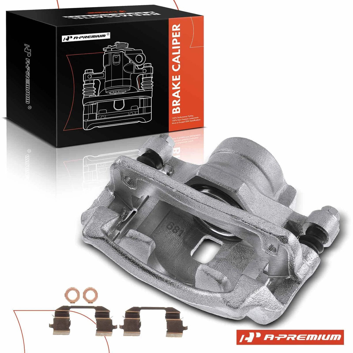 Front Left Brake Caliper with Bracket for Honda Accord (1990–1997)