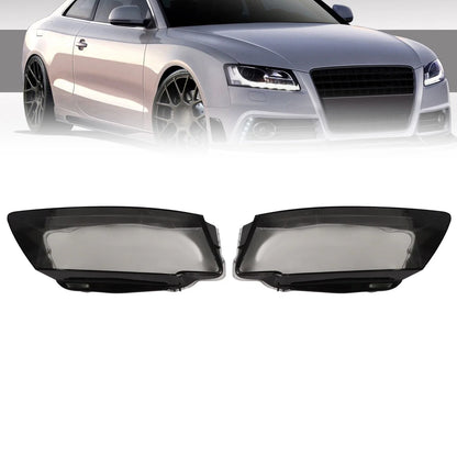 2X Headlight Covers for Audi A5 S5 RS5 (2008–2012) - Lens Shell