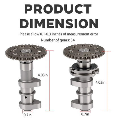 Camshaft Replacement for Kawasaki KFX400 2003-2006