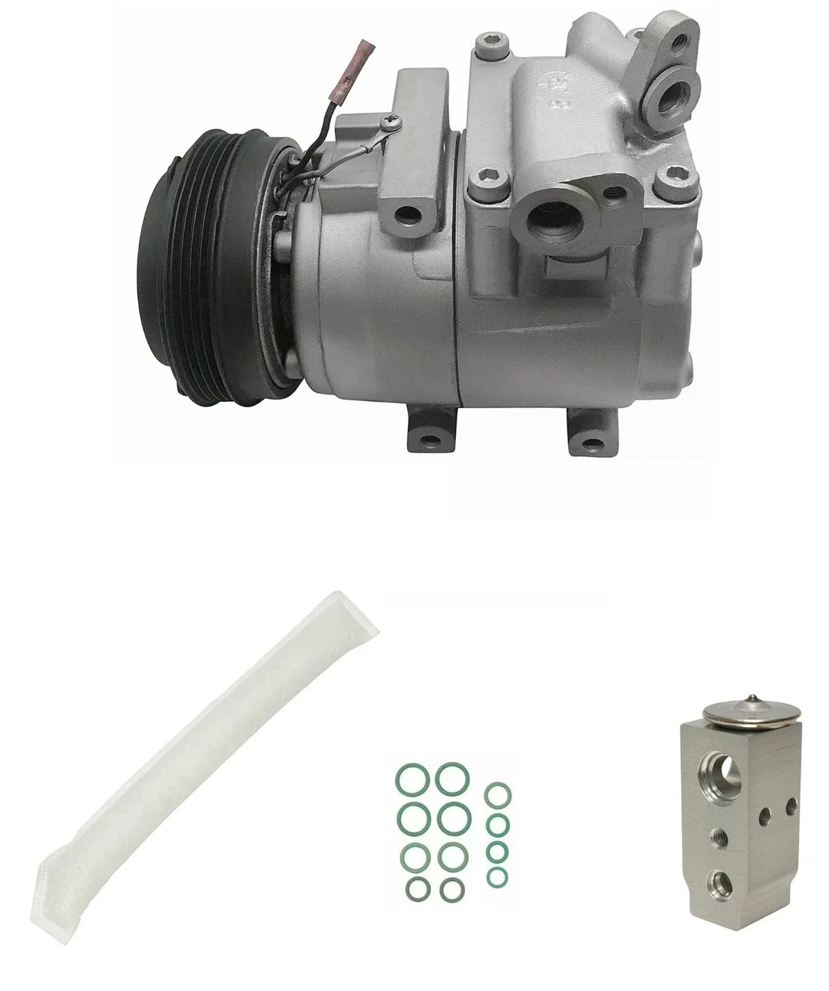 AC Compressor Kit Replacement for Kia Spectra 1.8L (2004–2009)
