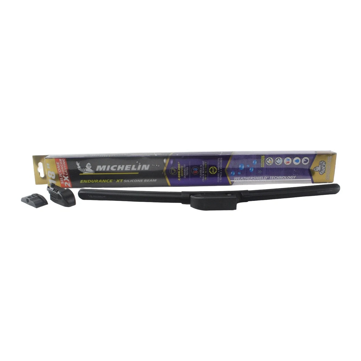 Set of 2 Wiper Blades for Dodge Charger (1975–1978) - Michelin Endurance XT 18"