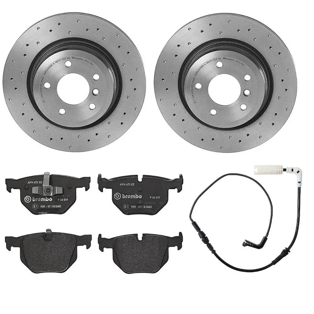 Brembo Xtra Rear Brake Kit for BMW 335i E90 E92 E93 (2007–2013)