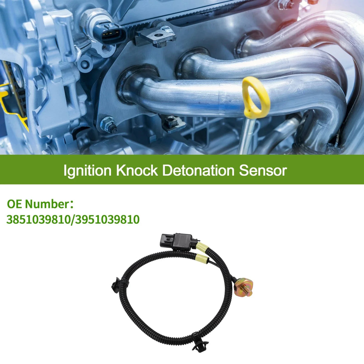 1 Pc No.3851039810 Ignition Knock Sensor for Kia Sorento (2003–2006)
