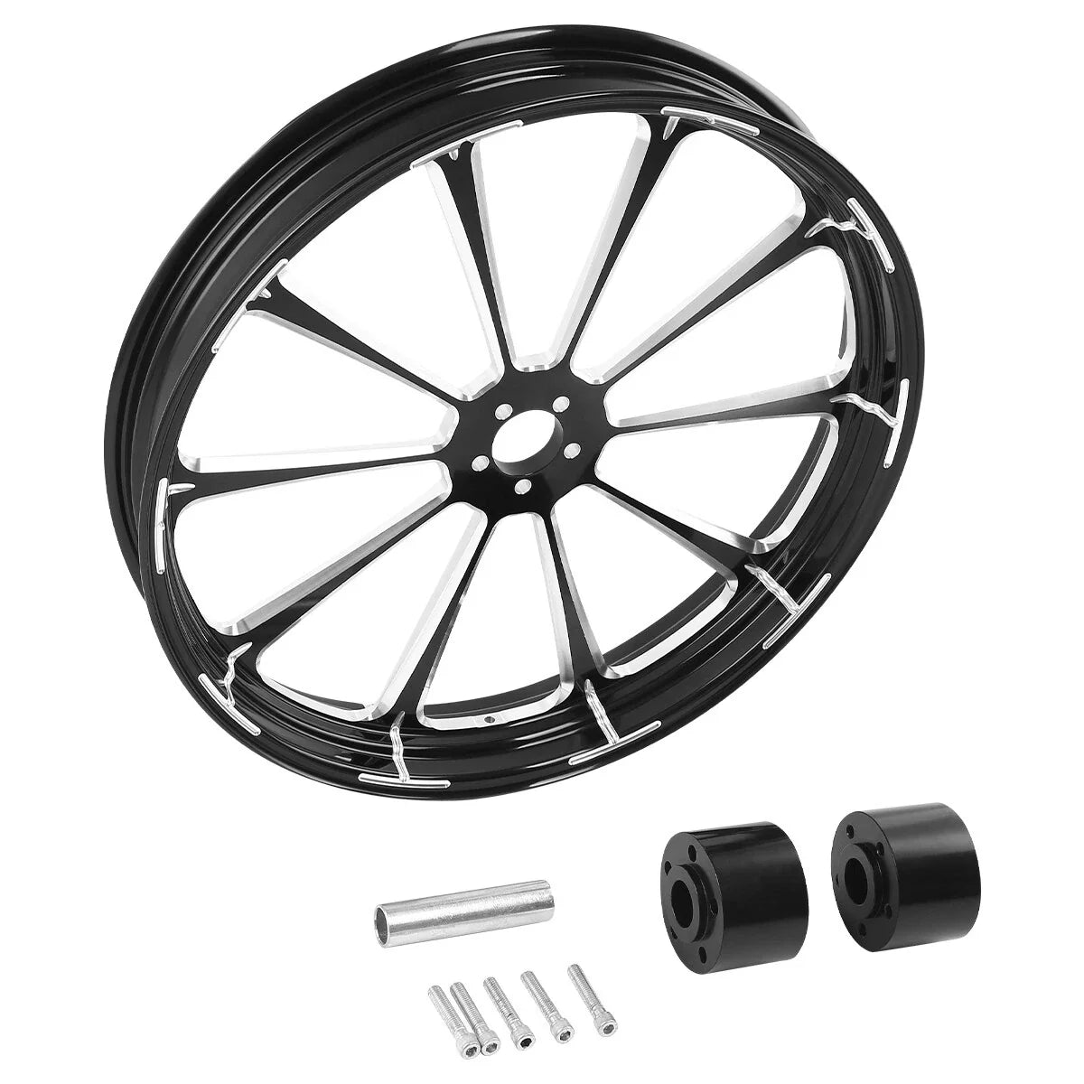 30-Inch Front Wheel Rim Hub for Harley Touring (1997–2021)