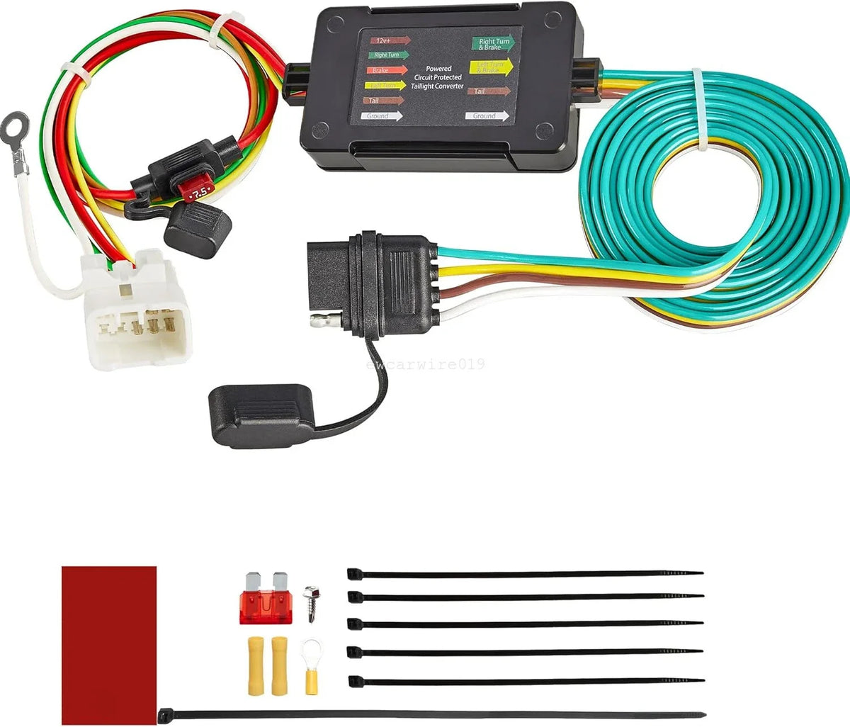 Trailer Wire Harness Lights Power Adapter for Forester 1998–2024