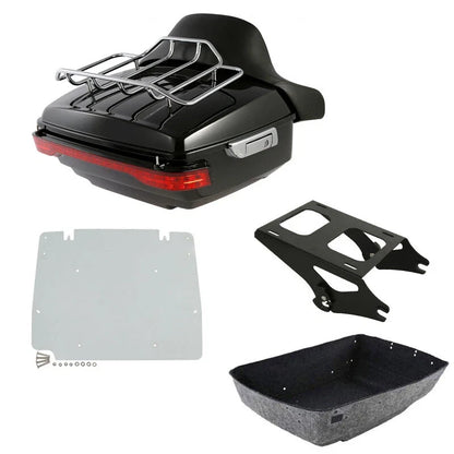 Light Mount Plate for Trunk Backrest Rack - Harley Touring 2014-2026