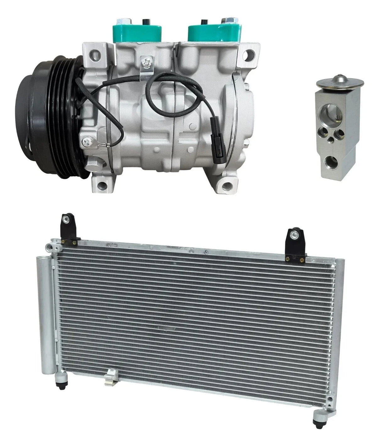 AC Compressor Kit With Condenser for Suzuki Aerio 2.3L (2005–2010)