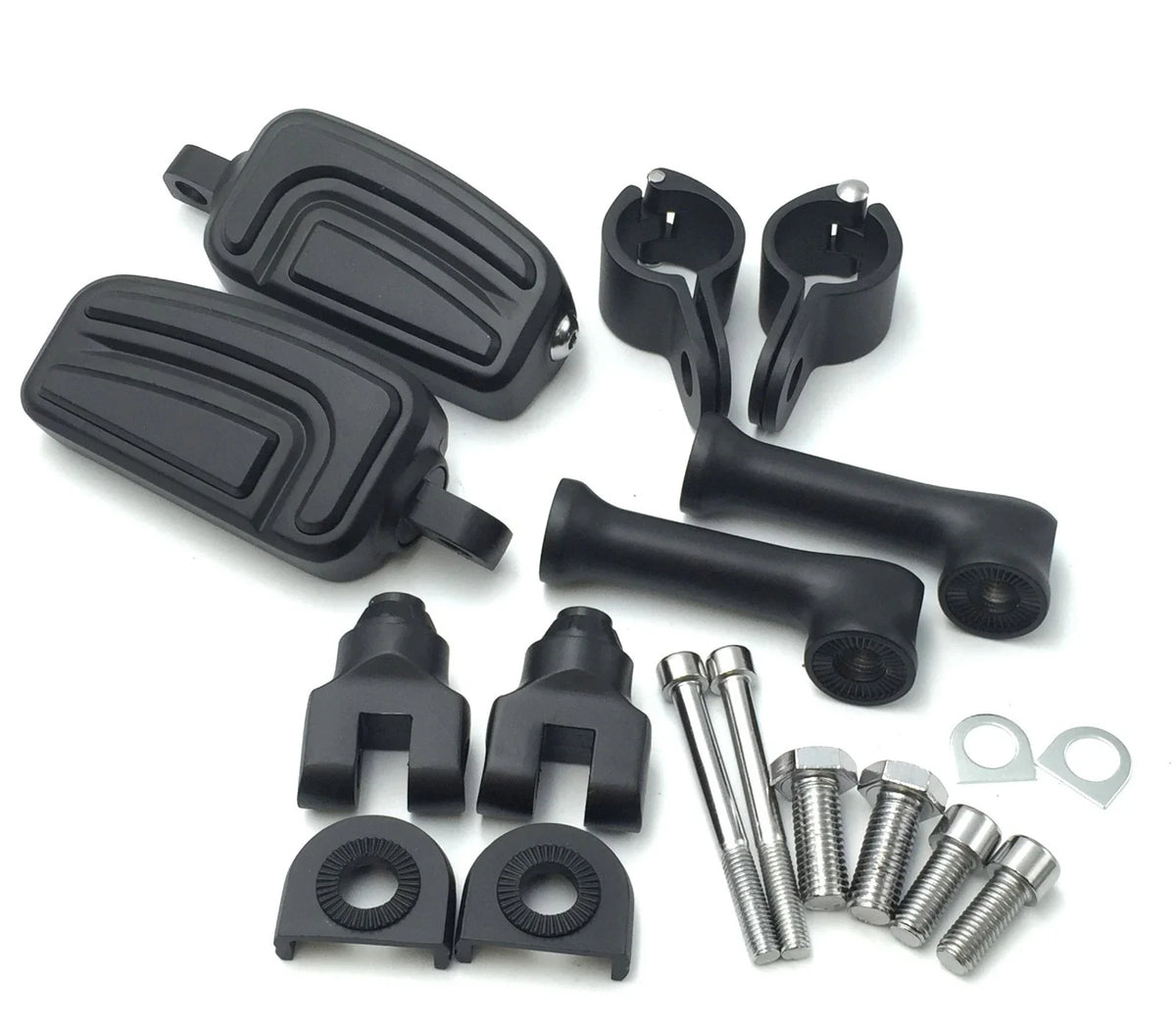 Long Black FootPeg 1.5" for Honda Valkyrie GoldWing VTX1300 Shadow