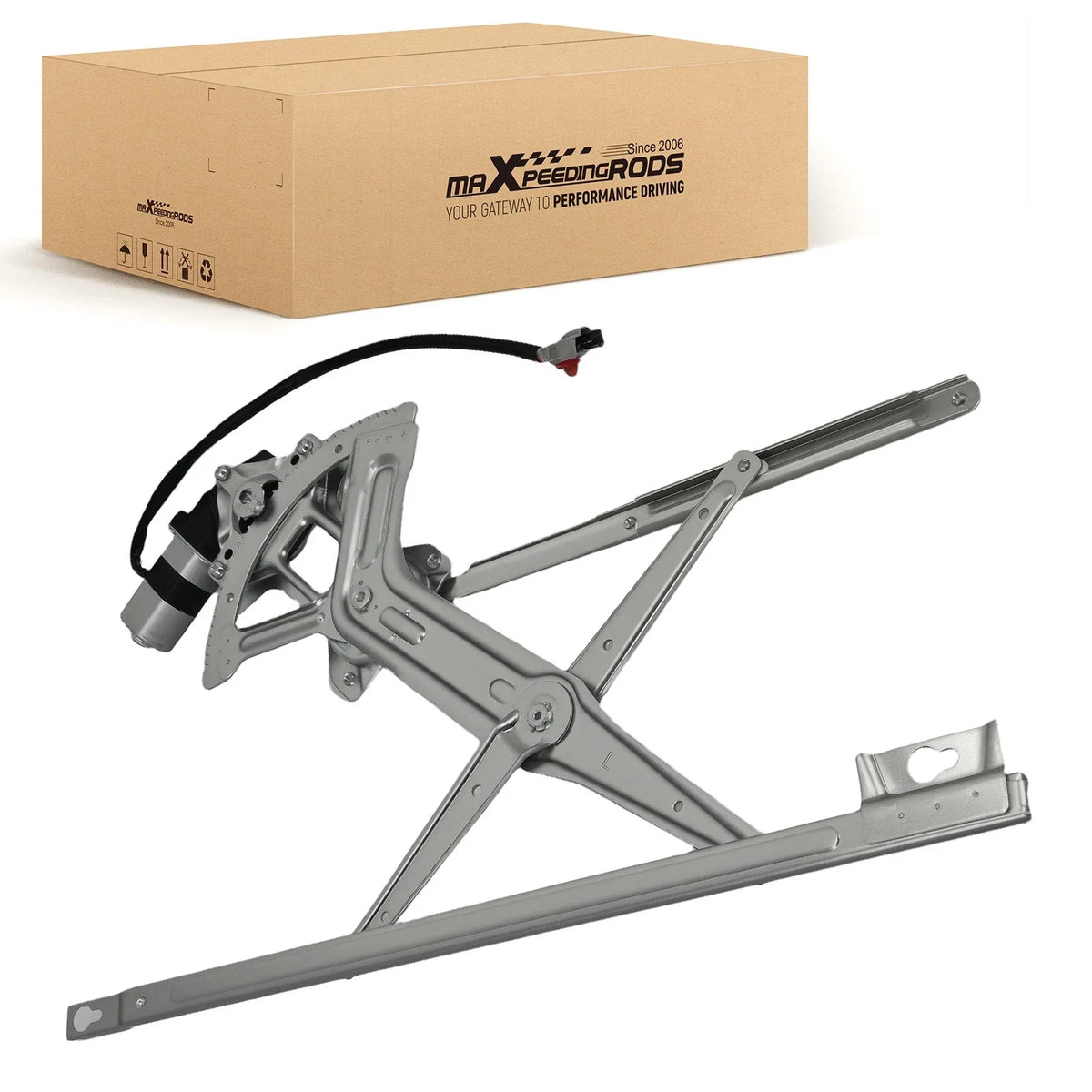 Front Left Power Window Regulator for Honda Accord (1990–1993)