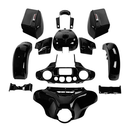 Bodywork Fairings Kit for Harley Street Glide (2014-2024) Vivid Black
