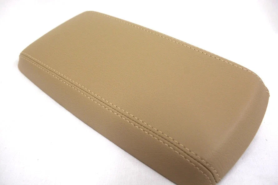 Center Console Armrest Cover for Chevrolet Equinox (2005–2009) Beige Leather