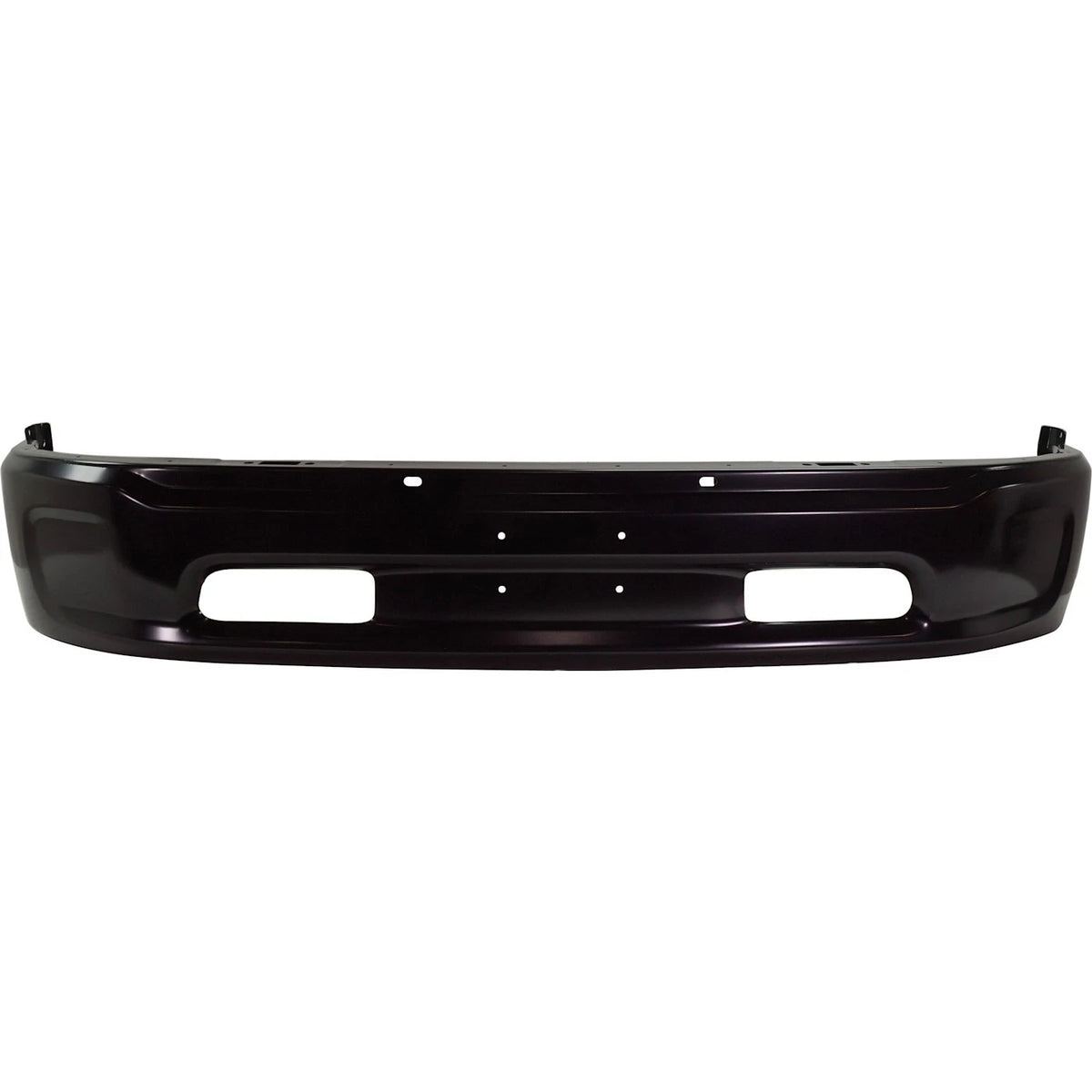 Front Bumper for Ram 1500 (2014–2018) 2 Piece Black Replaces #68160856AC