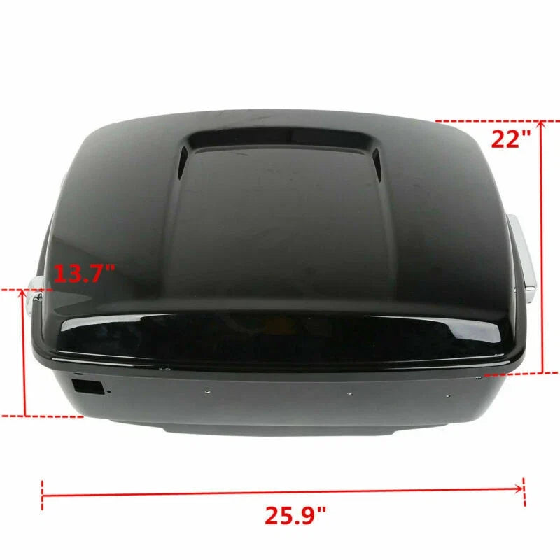 LED Trunk Rack Pad for Harley Street Glide Touring 2014–2026