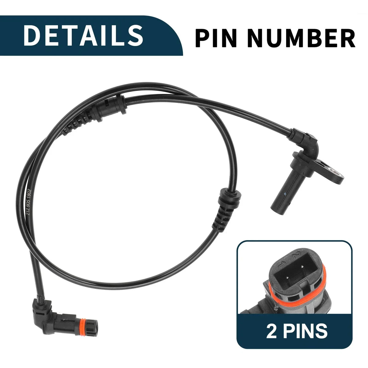 Front Left Wheel Speed Sensor (ABS) for Mercedes-Benz E-Class 2009-2016