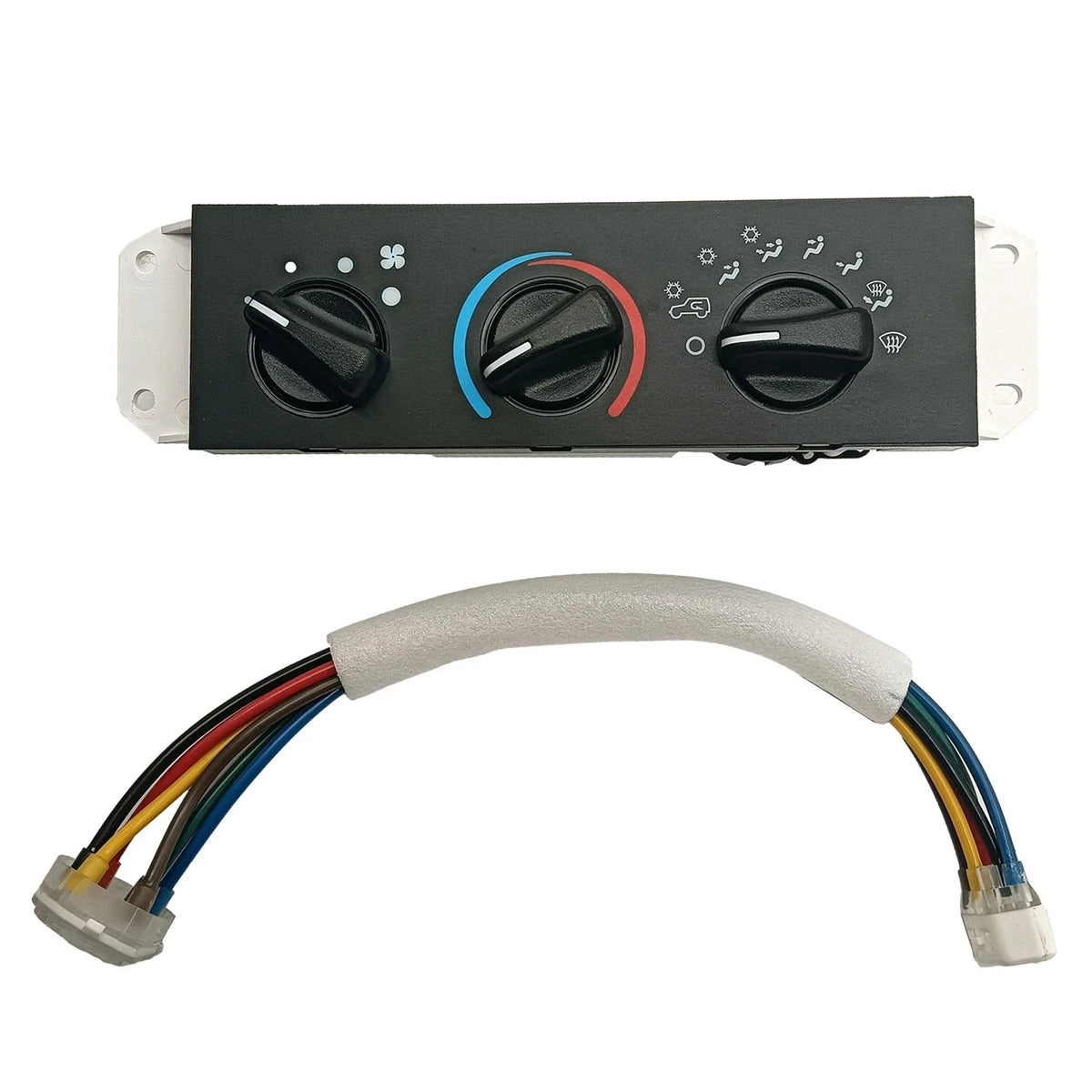 A/C & Heater Control with Blower Motor Switch for Jeep Wrangler (1999–2004)