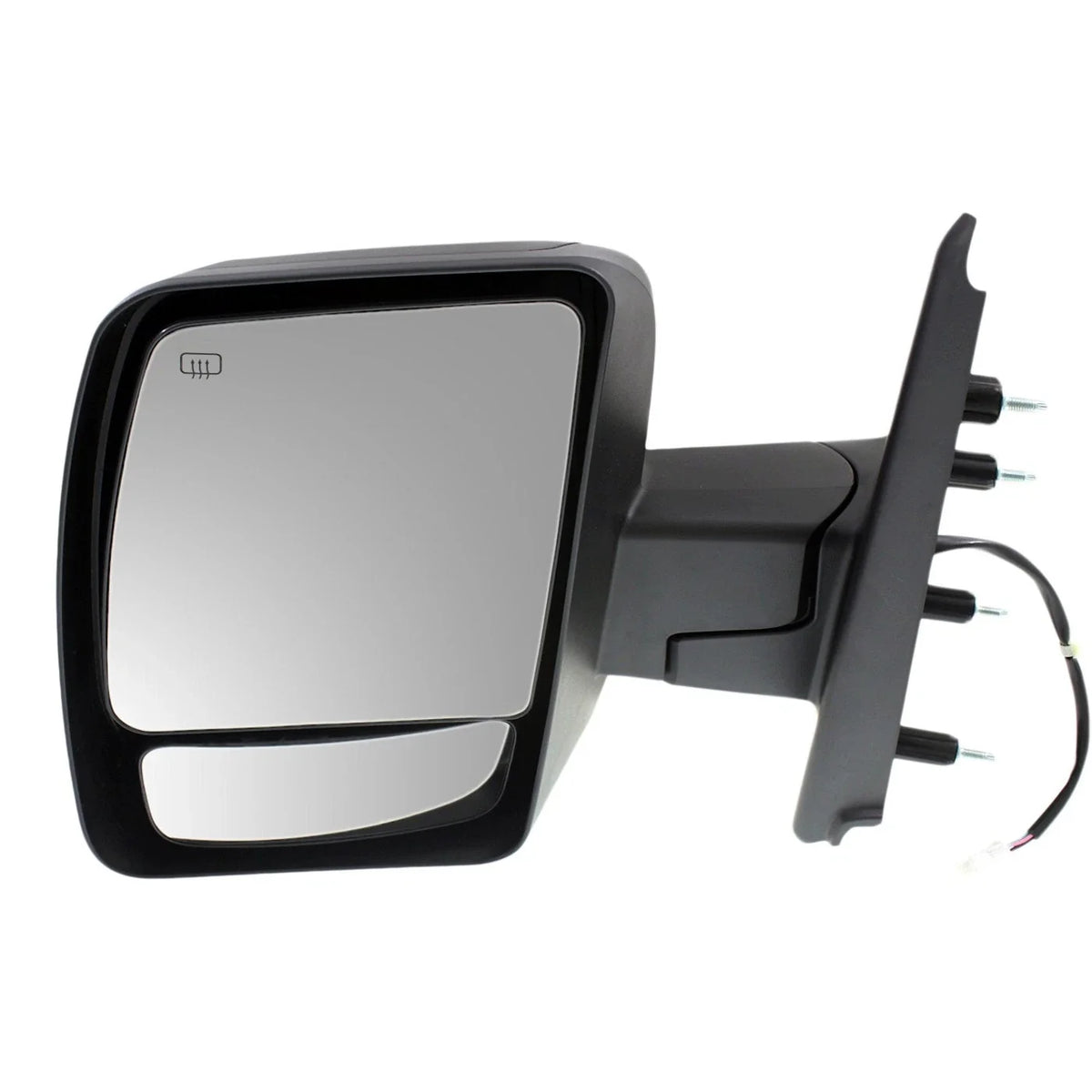 Heated Textured Black Power Mirror Set for NV2500 Nissan (2012-2017)
