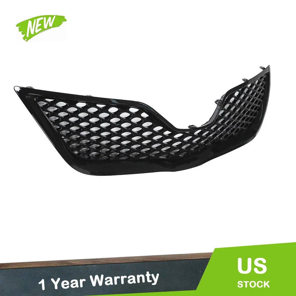Front Upper Grille Replacement for Toyota Camry SE  Black Painted
