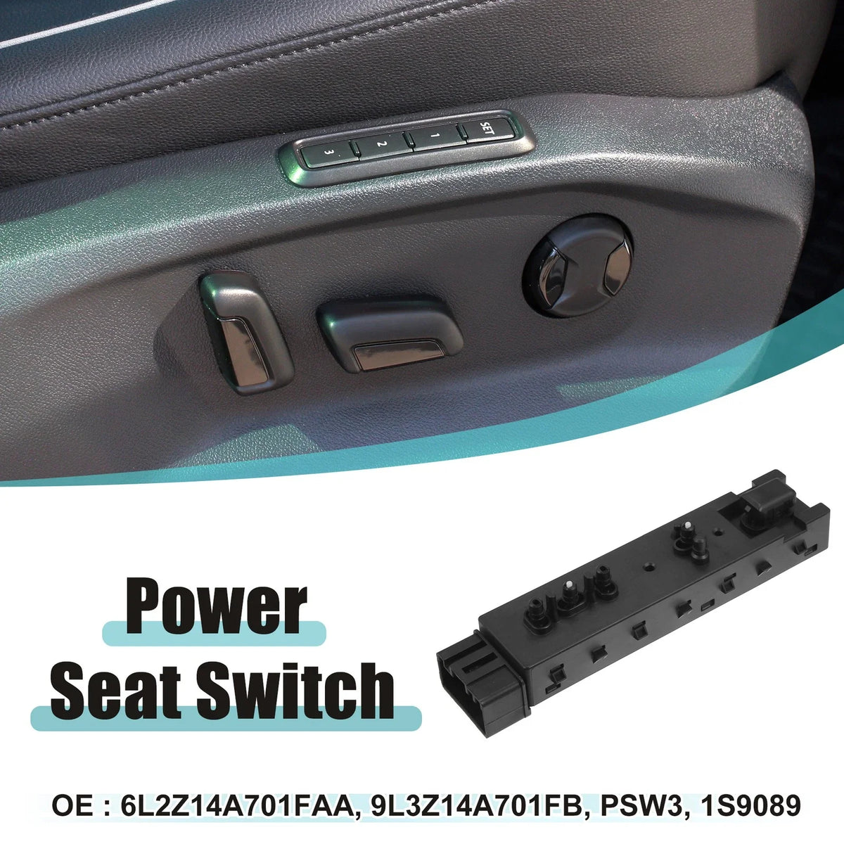 Power Seat Switch for Ford C-Max (2013–2019)