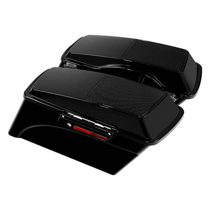 Hard Saddlebags Speaker Lid Conversion Bracket for Harley Fat Bob (2008–2017)