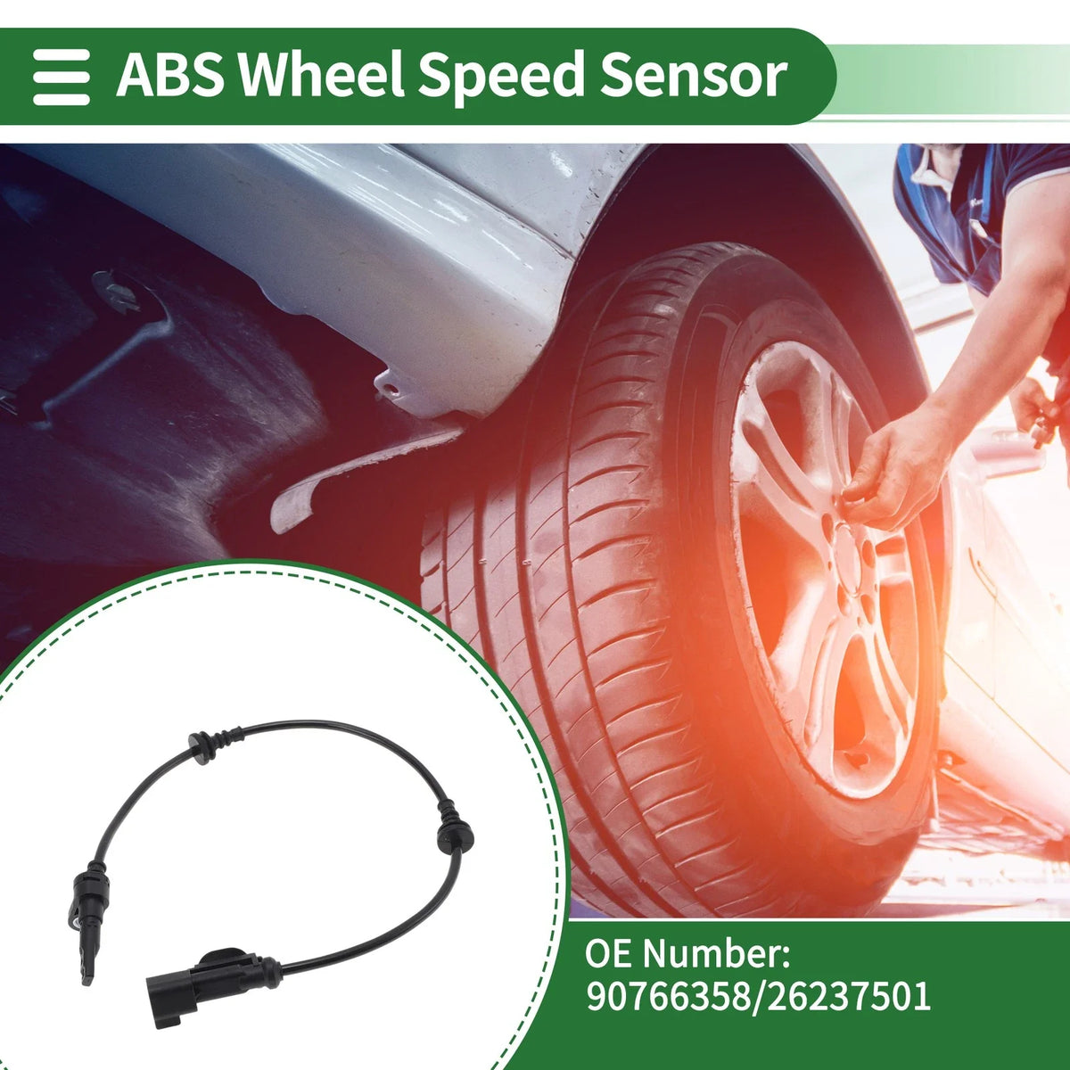 ABS Wheel Speed Sensor No. 90766358 for Buick Excelle GT (2006–2013)