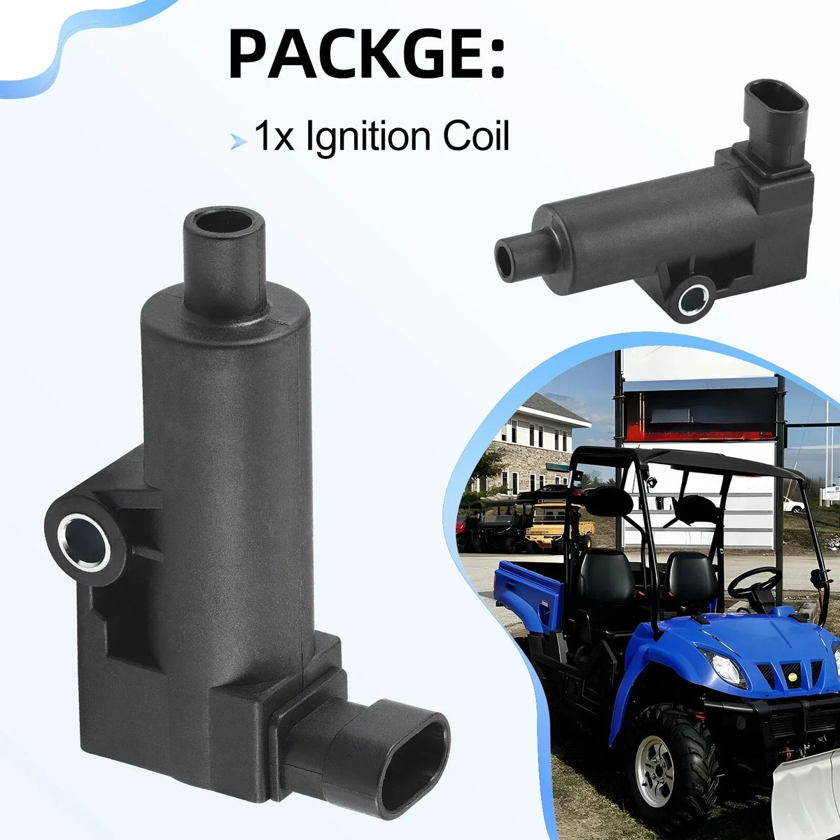 Ignition Coil for Massimo UTV Bighorn/Coleman/Hisun
