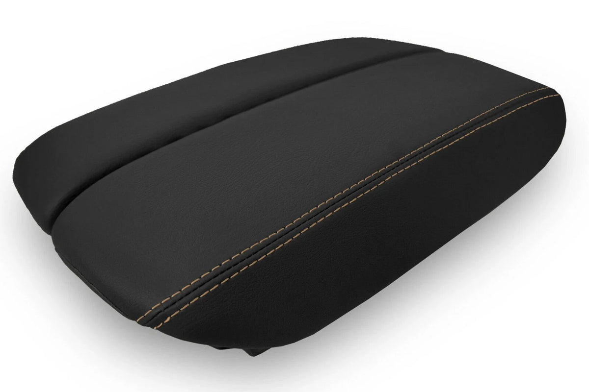 Leather Console Lid Pull Over Armrest Cover for Audi A8 (2011–2017)